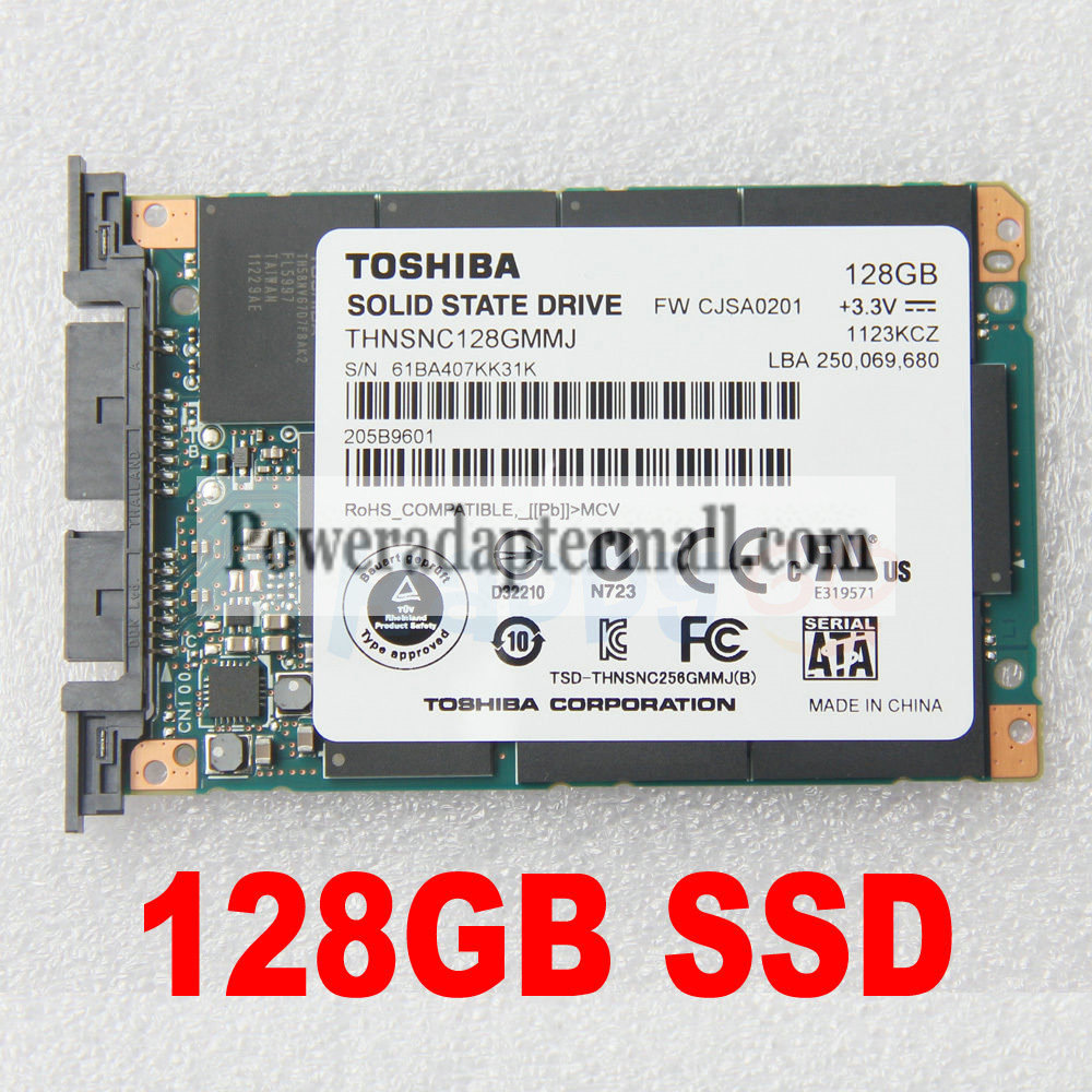 Toshiba SOLID STATE DRIVE THNSNC128GMMJ 128GB SSD SATA for Dell